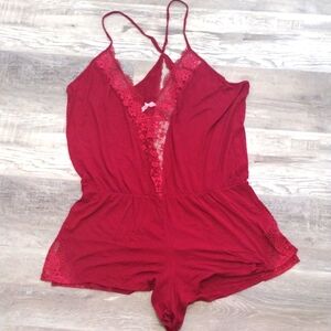 Victoria's Secret Sexy pajama Romper Size X large